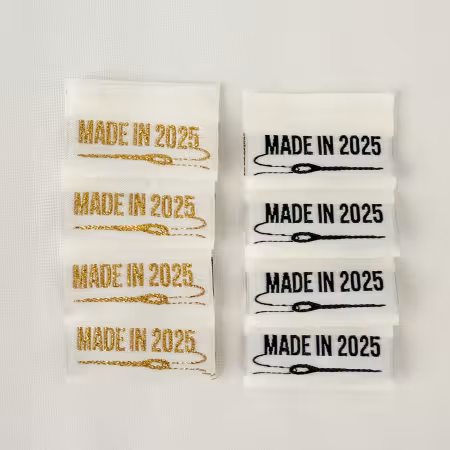 SI-WL3 Made in 2025 Woven Labels - Image 1