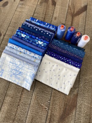 A Brighter Future Month Two - Blue Fabric Pack