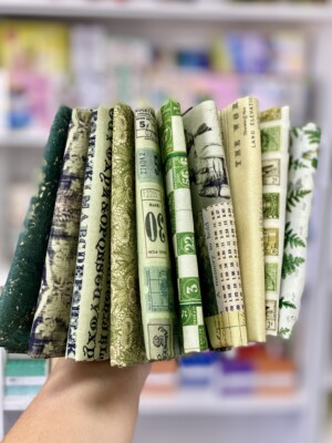 Tim Holtz Green Palette Half Meter Bundle - Image 2