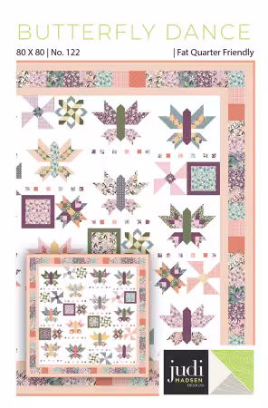 JMP-122 Butterfly Dance Quilt Pattern - Image 1
