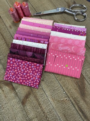 A Brighter Future Month Four - Pink Fabric Pack