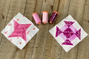 A Brighter Future Month Four - Pink Corner Patterns