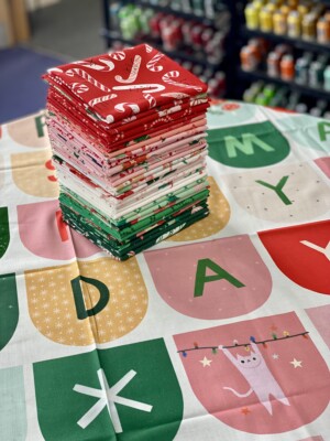 Tiny Christmas Fat Quarter Bundle - Image 3