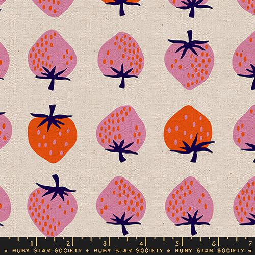 3087-12L Strawberry Canvas Natural - Image 1