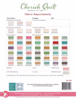 Cherish Quilt Pattern - Image 2