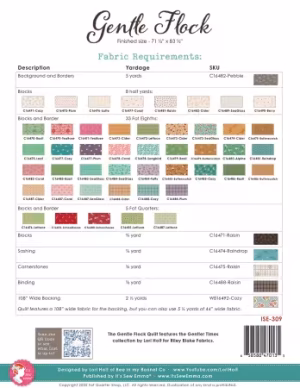 Gentle Flock Quilt Pattern - Image 2