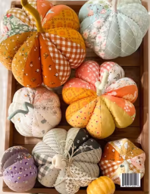 Fabric Pumpkins Pattern - Image 2