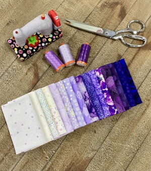 A Brighter Future Month Six - Purple Fabric Pack