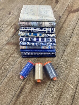 Tim Holtz Indigo Palette Fat Quarter Bundle - Image 3