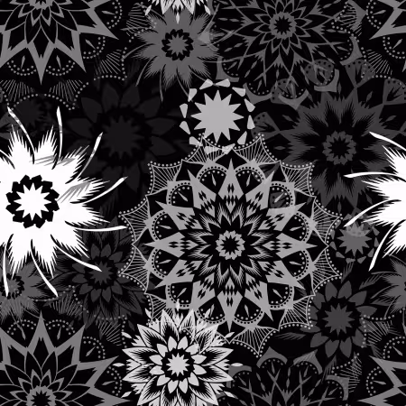 CD2973-NOIR Color Stock Silhouette Stars Noir - Image 1