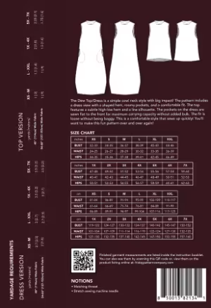 Dew Top and Dress Pattern - Image 2