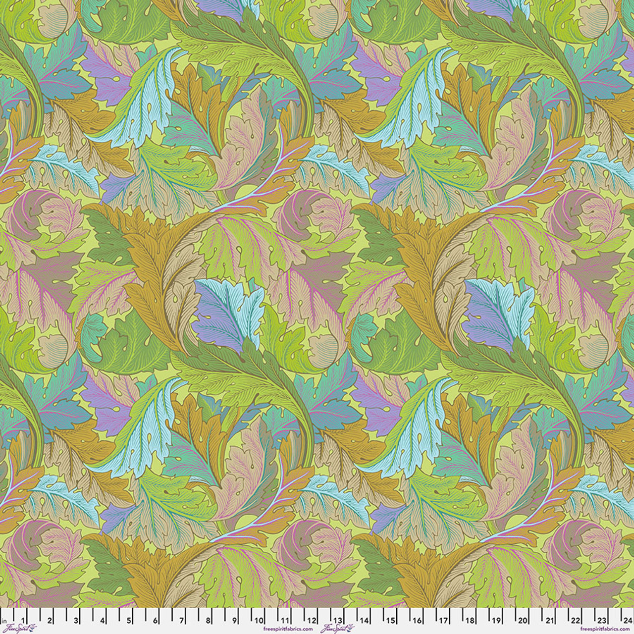 PWKW006.JADE__36360 Kaffe x Morris & Co. Acanthus Jade - Image 1