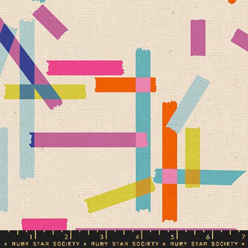 RS1106-11L Washi Plus Washi Tape Natural Canvas - Image 1