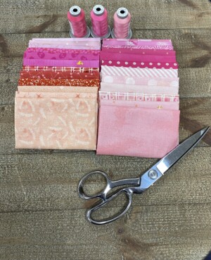 A Brighter Future Month Seven - Pink Two Fabric Pack