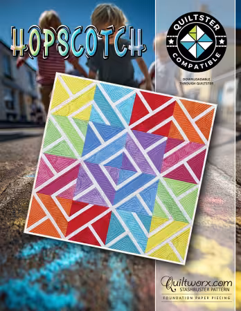 JNQ00241P2 Hopscotch Quilt Pattern - Image 1