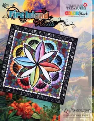 Fire Island Hosta 2025 Quilt Pattern