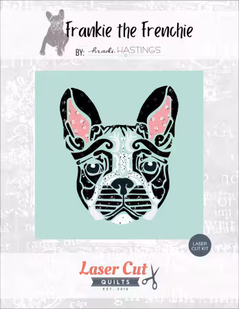 LCQF899505 Laser-Cut Kit: Frankie The Frenchie - Image 1