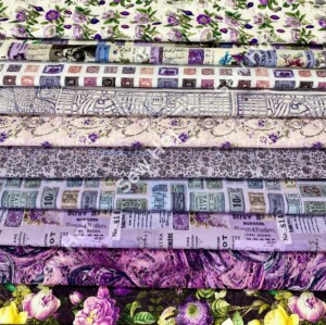 Tim Holtz Purple Palette Half Meter Bundle - Image 4