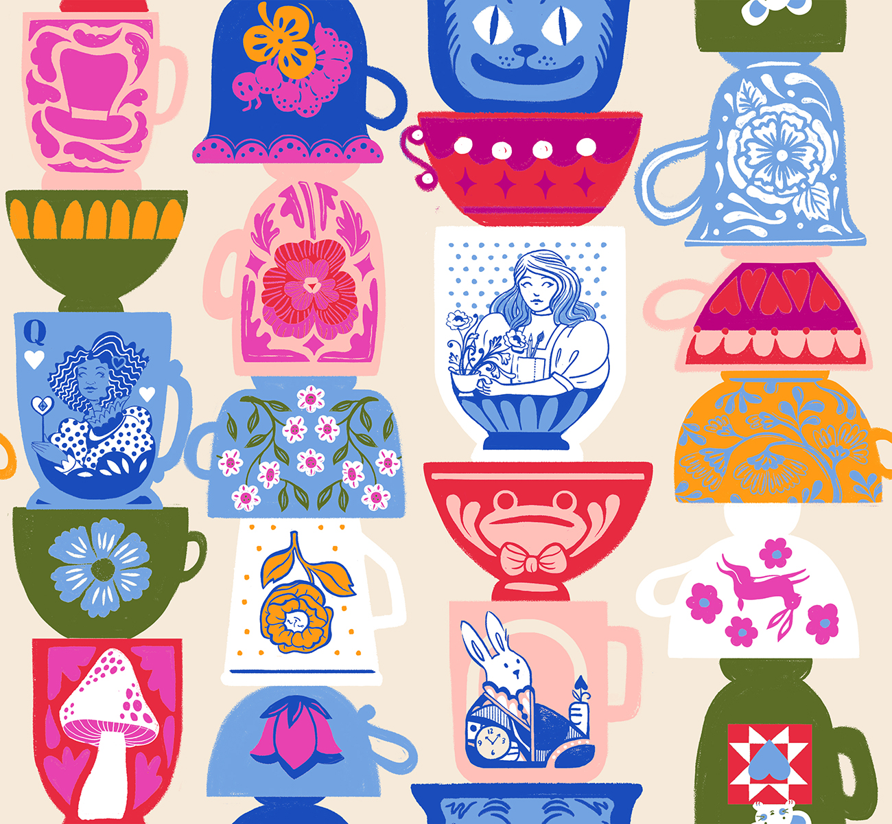 RS 2122 11 Hello Alice Tea Party Shell - Image 1