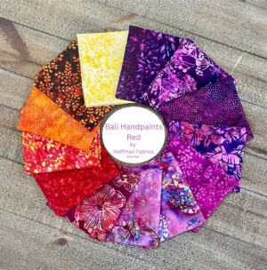 Bali Handpaints Red Fat Quarter Bundle - Image 2