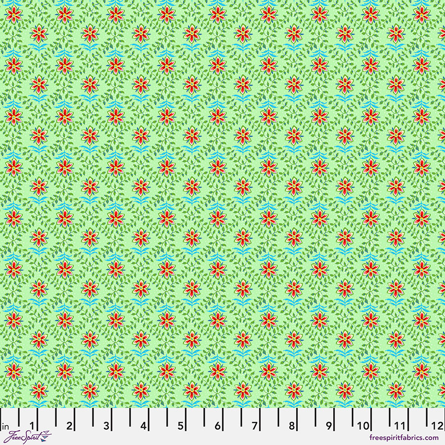 PWOB122.GREEN Festival Diamonds Green - Image 1