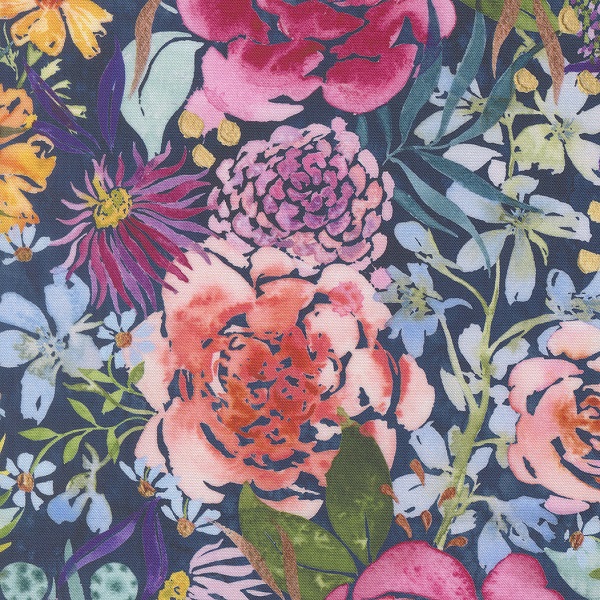 108039-12-Extra-Wide-Navy-Soulstice-by-Create-Joy-Project Soulstice Floral Navy 108" Wide Backing - Image 1