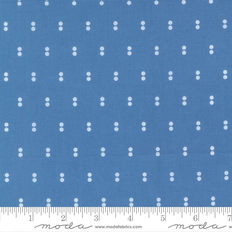 55334-15 Blueprint Dots Blue - Image 1