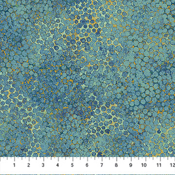 B27897-48 Shimmer Large Pebbles Metallic Dusk 108" Wideback - Image 1