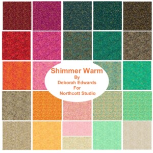 Shimmer Warm Fat Quarter Bundle