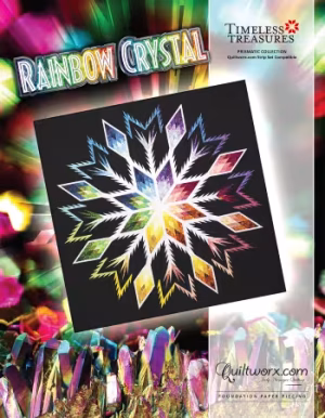 Rainbow Crystal Quilt Pattern