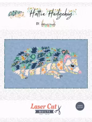 Laser-cut Kit: Hattie Hedgehog