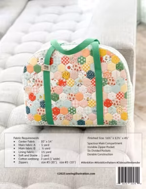 Odessa Weekender Bag Pattern - Image 2