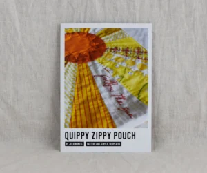 Quippy Zippy Pouch Follow The Sun Pattern And Acrylic Templates