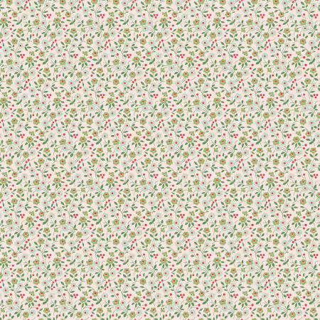 C17171R-SAGE Farmer's Daughter Floral Sage - Image 1