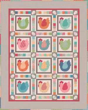 Farmer's Daughter The Hen House Quilt Kit