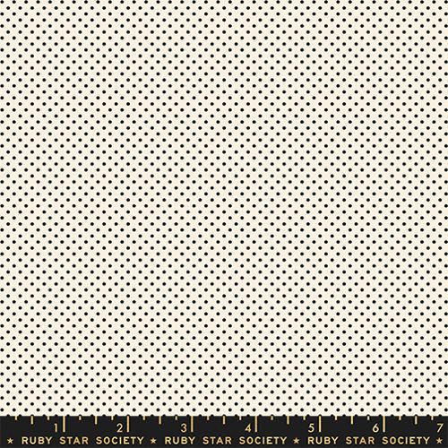4102-20 Mystic Fable Mini Dot Black On Natural - Image 1