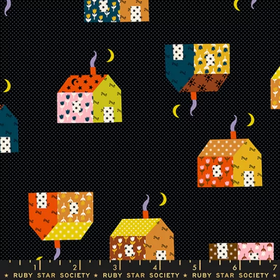 4146-14 Mystic Fable Little House Soft Black - Image 1