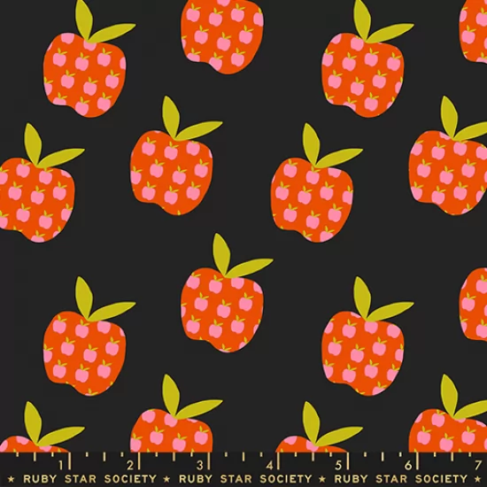 4149-17 Mystic Fable Big Apple Soft Black - Image 1