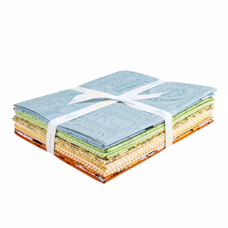 1YD-17600BLU-11 Scary Scraps Blue 1 Yard Bundle - Image 1