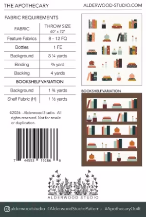 Apothecary Quilt Pattern - Image 2