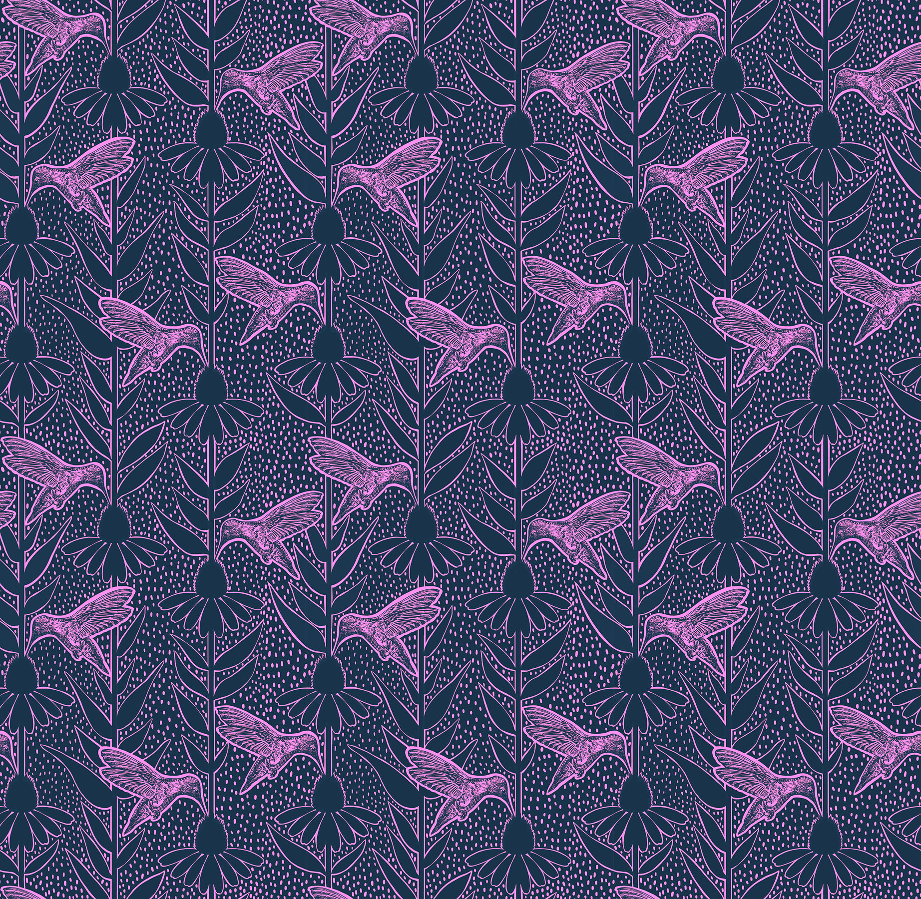 AMT1007-49C Indelible Ink Humming Navy - Image 1
