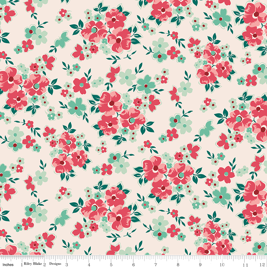 2025 R4 LH Berries & Sage Floral Berry & Sage Floral Latte - Image 1