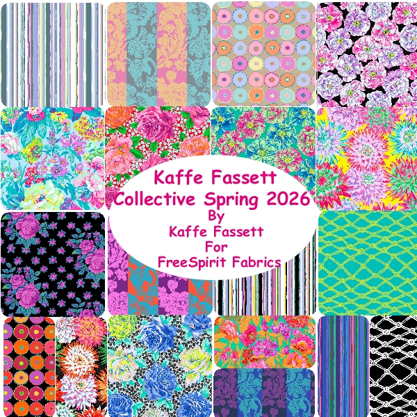 FQBs_3-1150 Kaffe Fassett Collective Spring 2026 Fat Quarter Bundle - Image 1