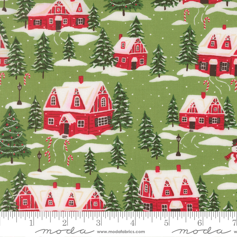 20972-13 Holiday Cheer Cardinals Village Mistletoe - Image 1