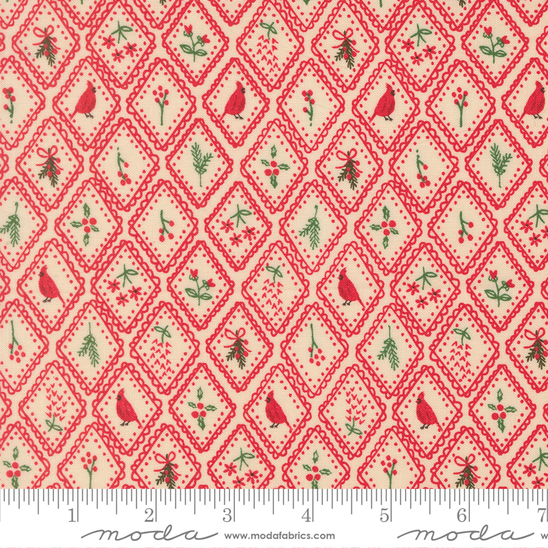 20974-17 Holiday Cheer Christmas Charm Poinsettia - Image 1