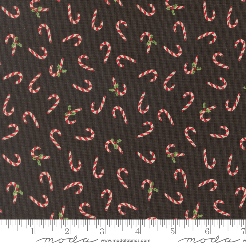 20975-20 Holiday Cheer Candy Cane Midnight - Image 1