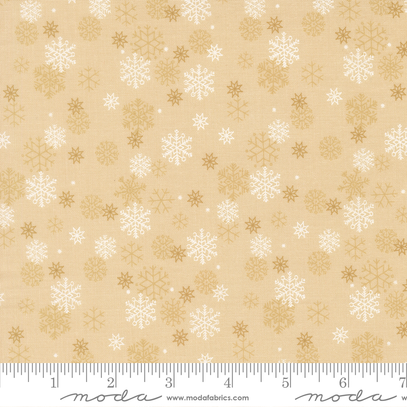20976-11 Holiday Cheer Snow Flurry Natural - Image 1