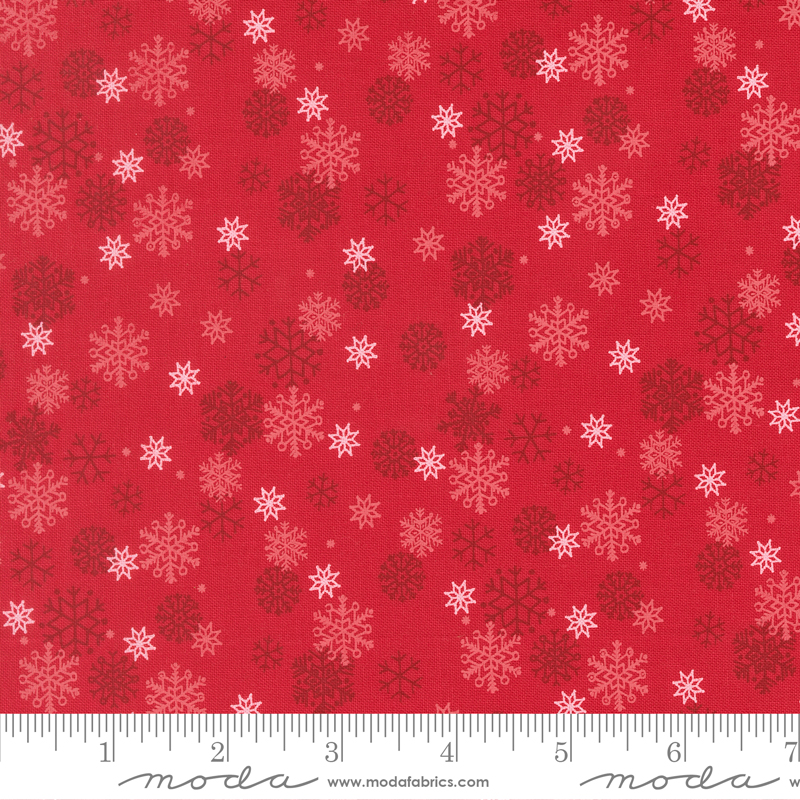 20976-17 Holiday Cheer Snow Flurry Poinsettia - Image 1