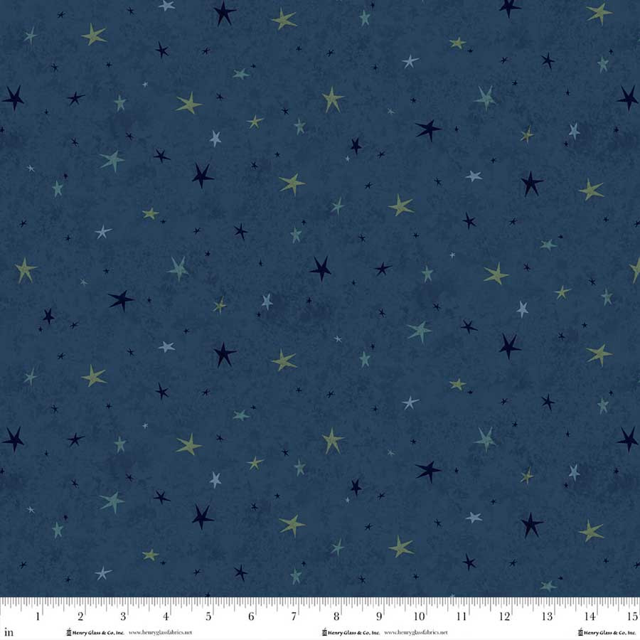 3556-77__34012 Seeing Stars Indigo - Image 1