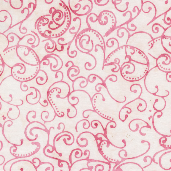 3773Q-X French Rose Spirals Pink - Image 1
